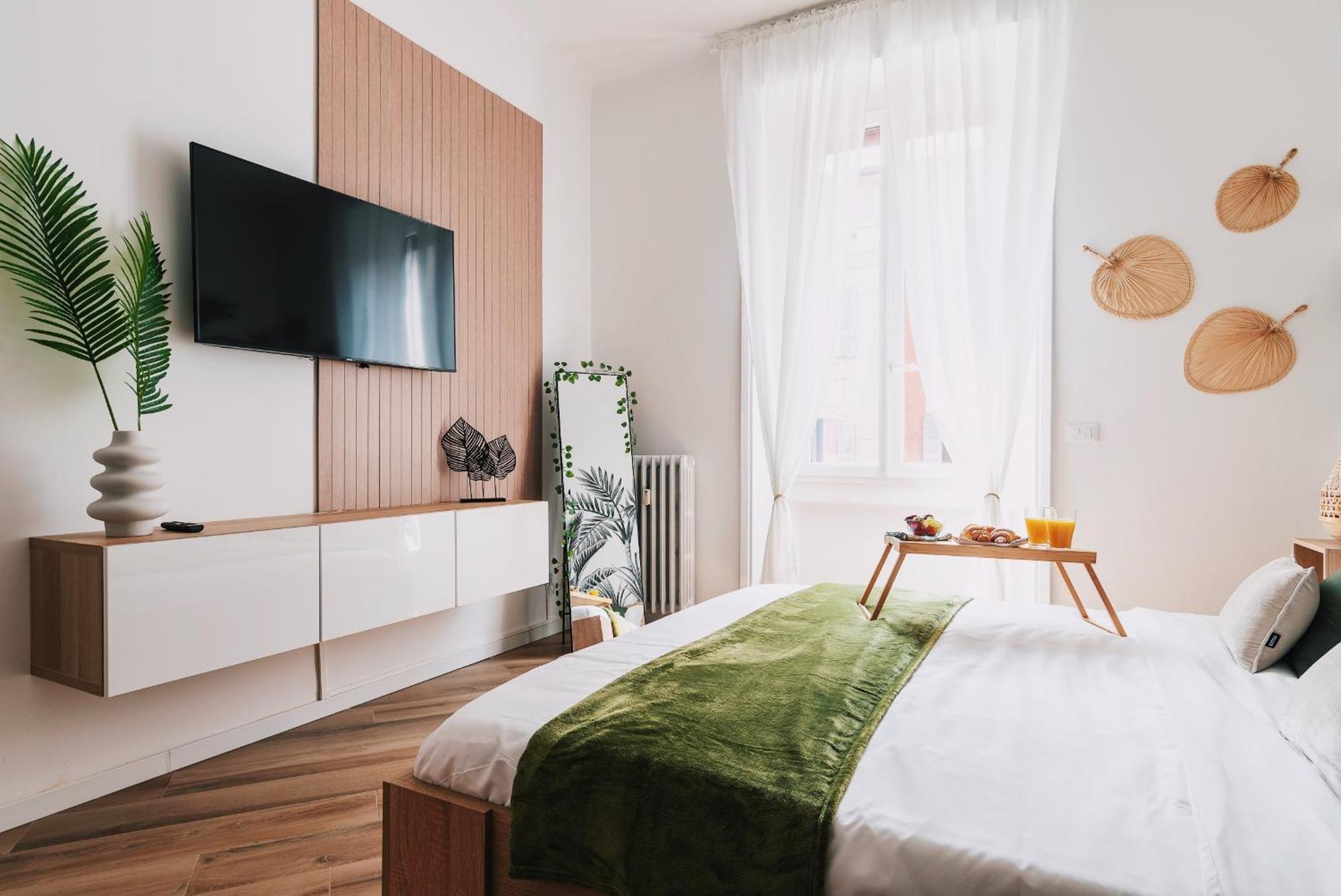Ferienwohnung New Jungle & Charming Flat - Zona De Angeli Mailand Exterior foto